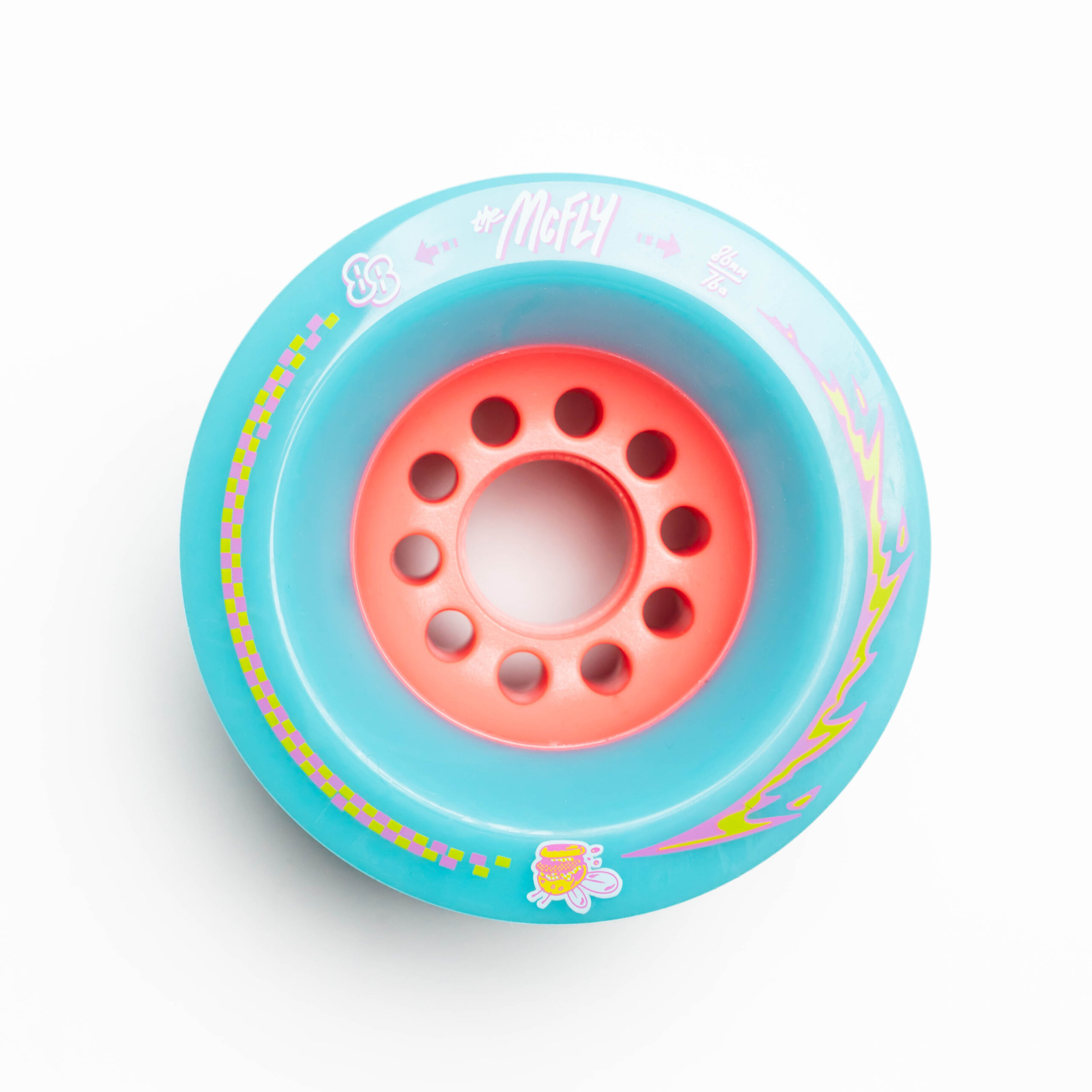 86mm McFly LDP, Distance Pushing Longboard Wheels Party Pack 5