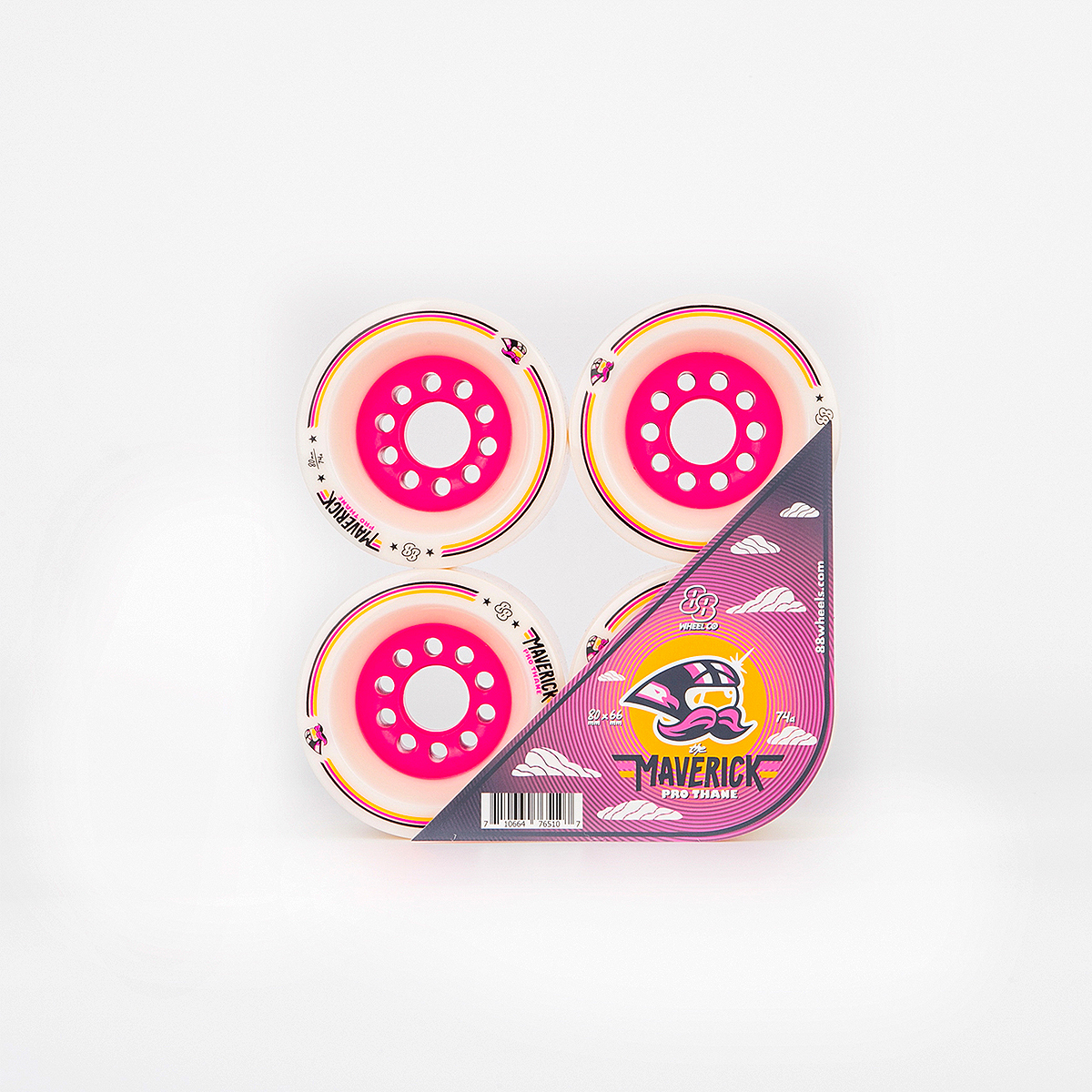 80mm Lorenzo Maverick Pro Freeride Wheels 2