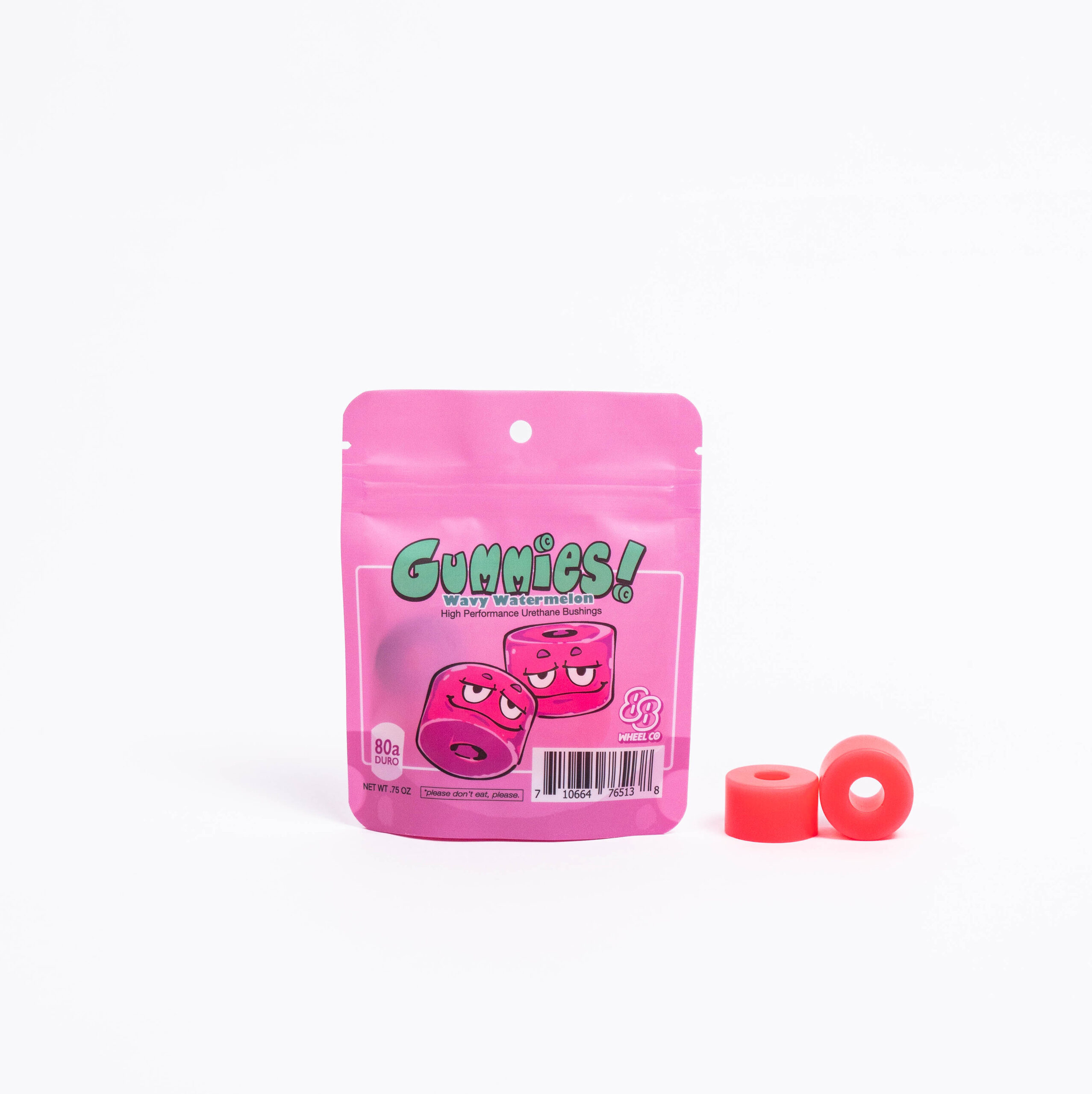 Gummies Double Barrel Bushings - Wavy Watermelon (Super Soft)