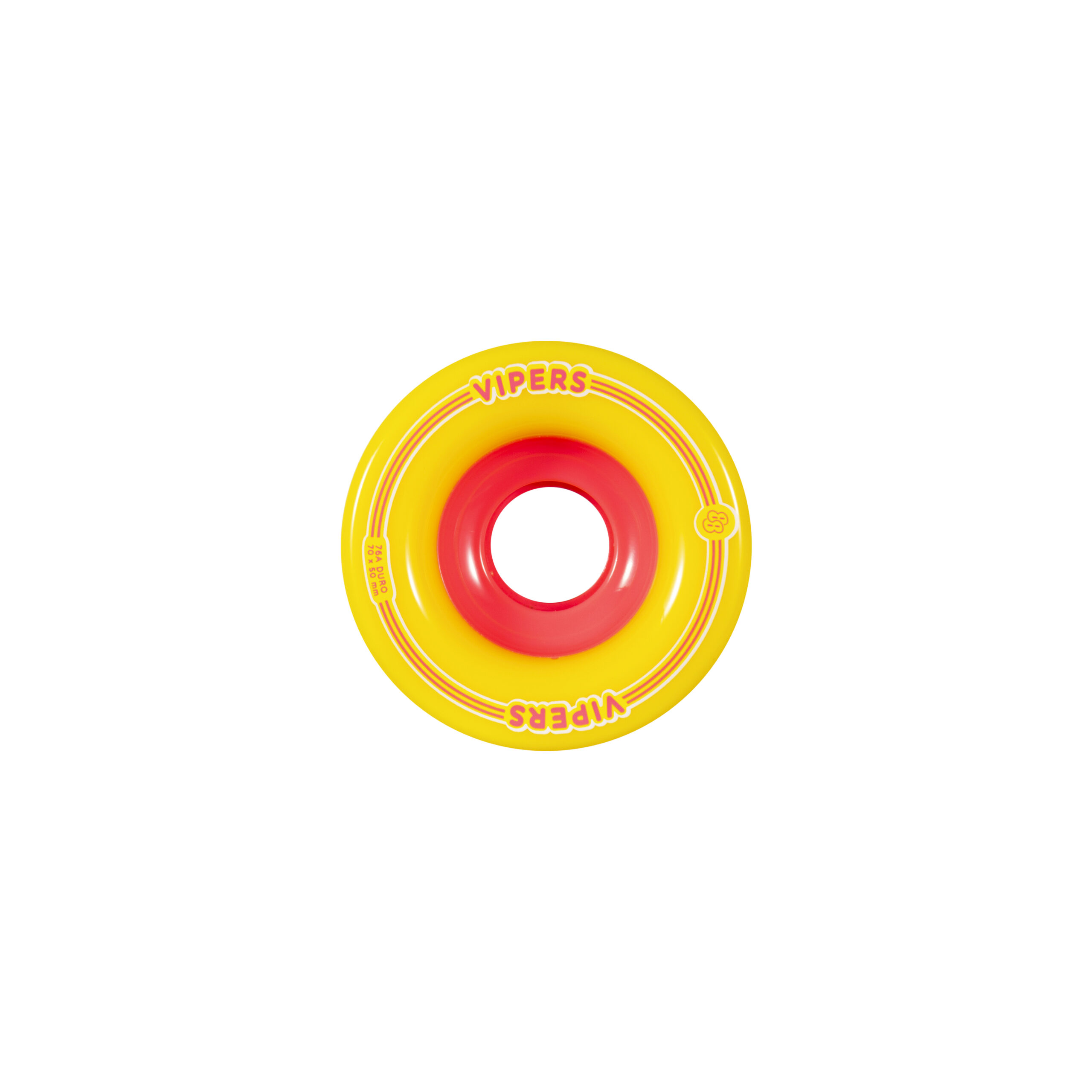 70mm Viper freeride wheels, front view