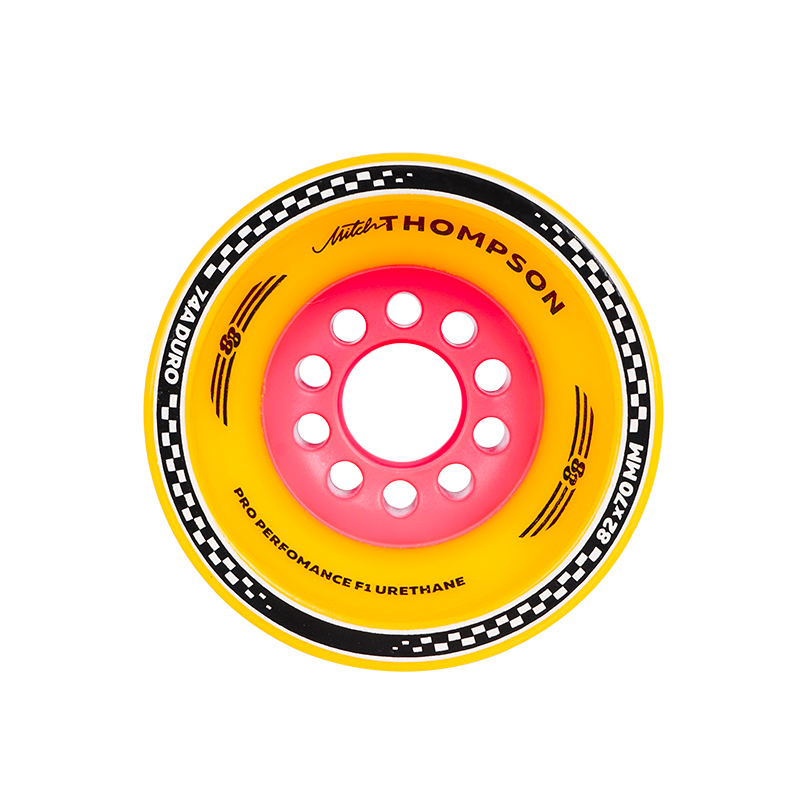 82mm Mitch Thompson Big Mitty Downhill Longboard Race Wheel Party Pack 2