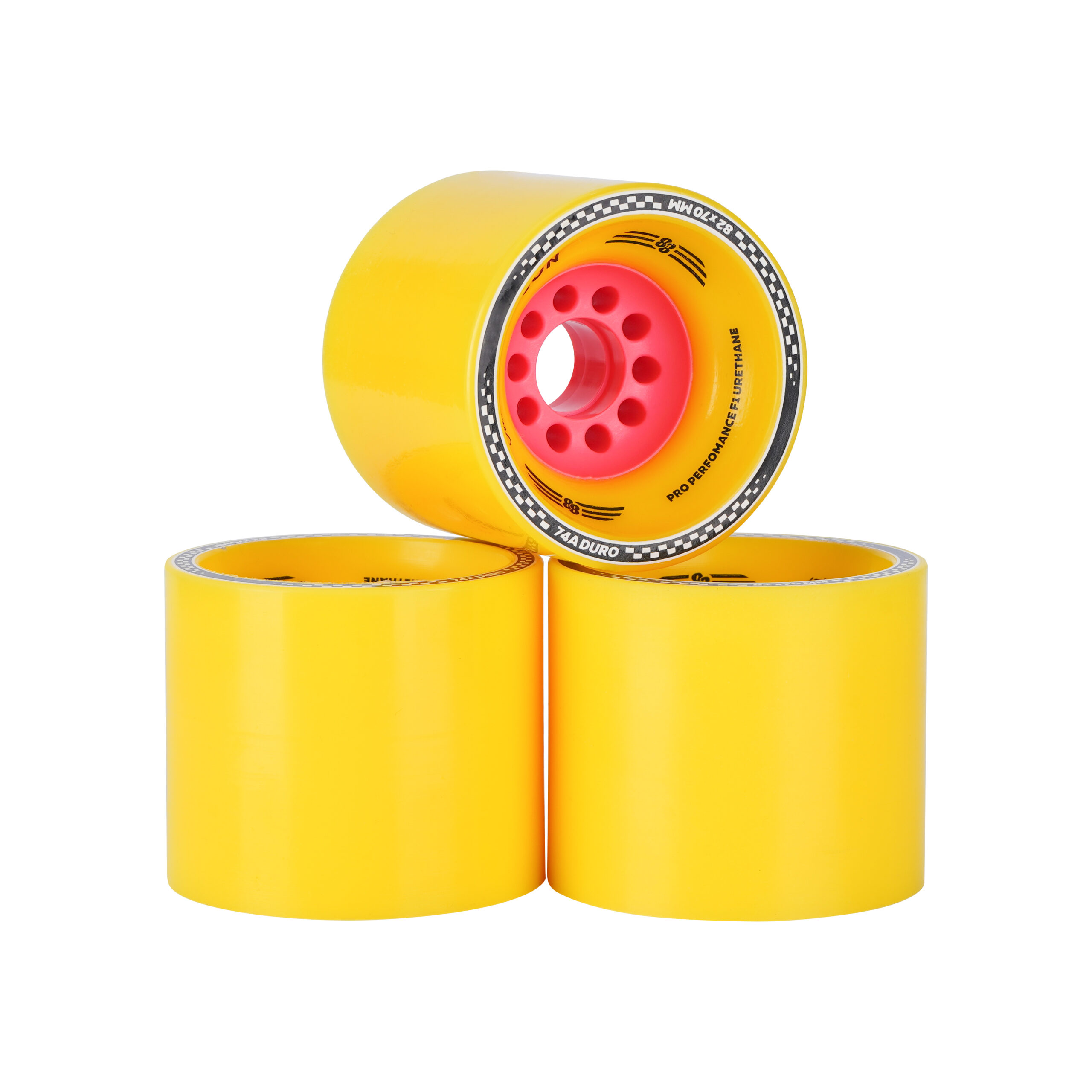 82mm Mitch Thompson Big Mitty Downhill Longboard Race Wheel Party Pack 3