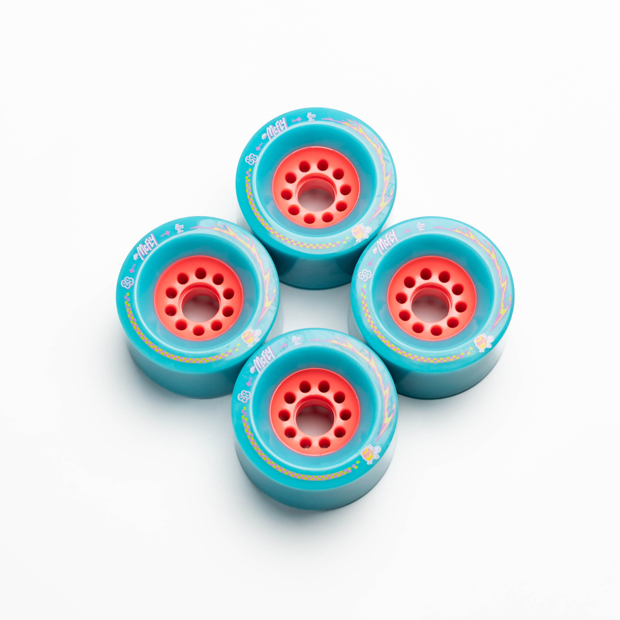 86mm McFly LDP, Distance Pushing Longboard Wheels 3